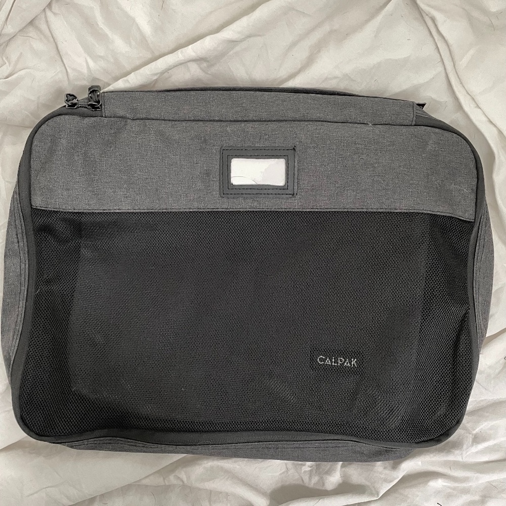 Calpak Packing Cubes 5pc Set Grey and Black